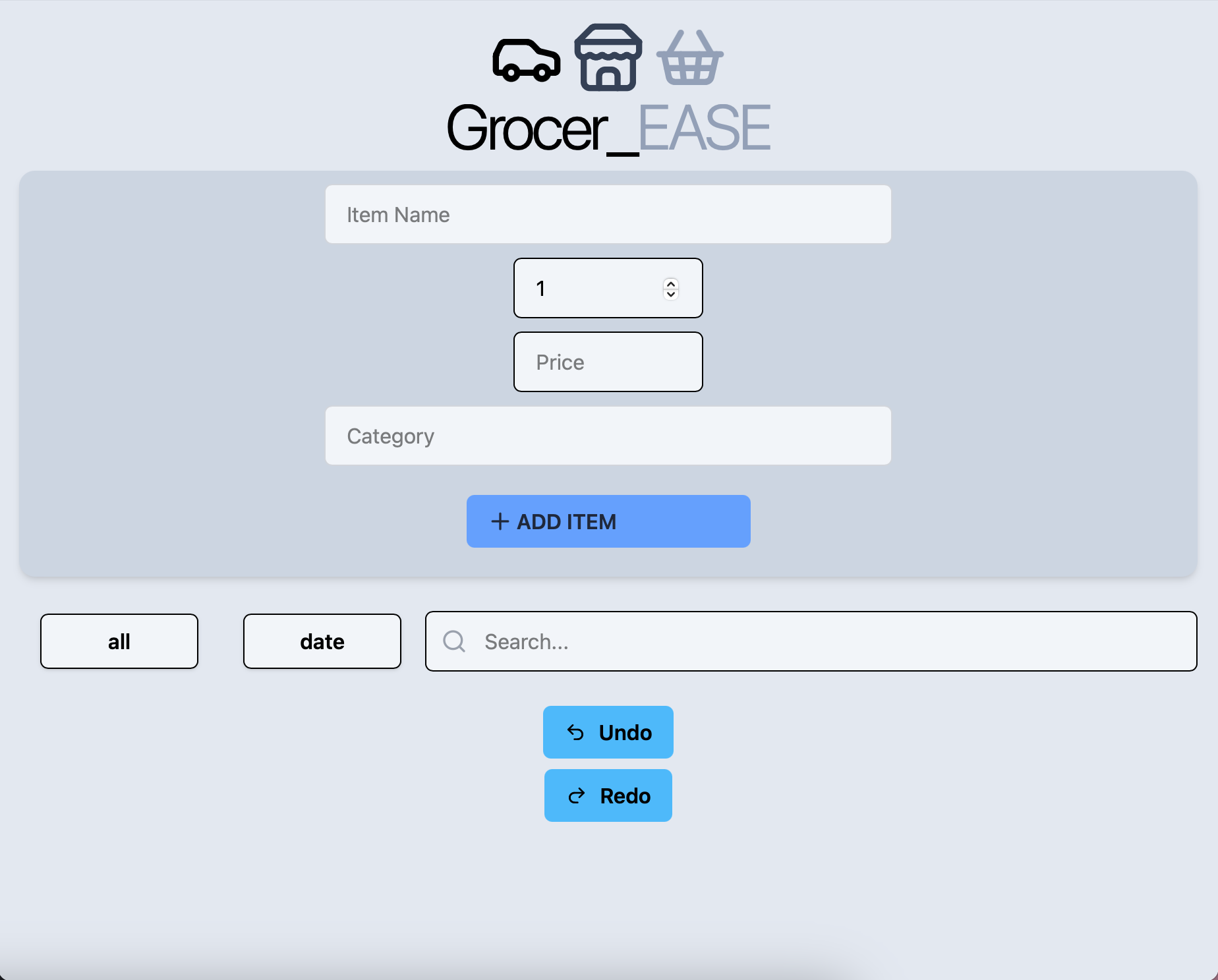 grocer_ease project